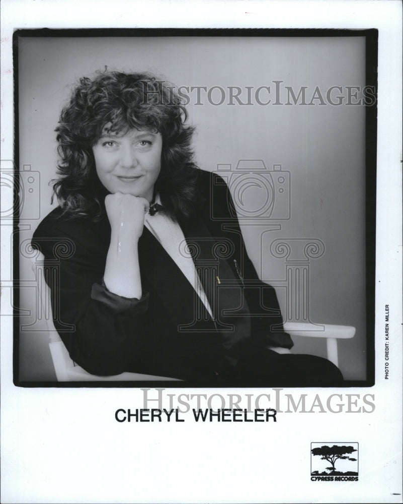 1988 Press Photo singer songwriter Cheryl Wheeler - RSM15591 - Historic Images