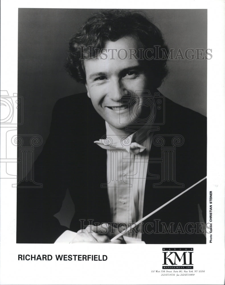 Press Photo Richard Westerfield, Associate Conductor, Boston Symphony Orchestra - Historic Images