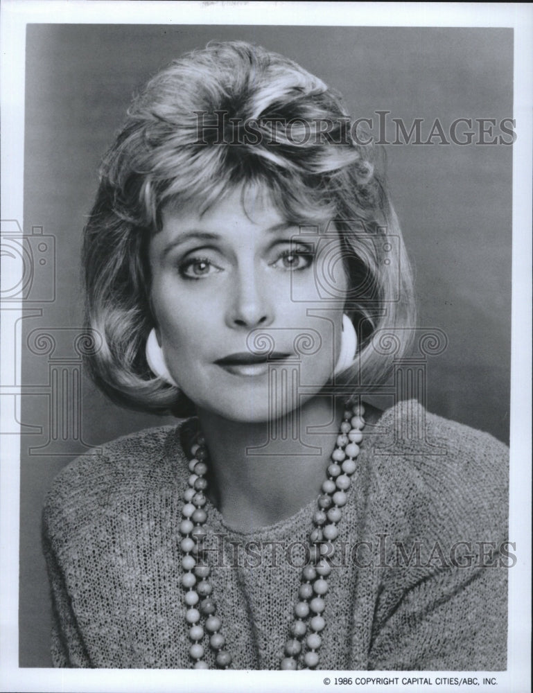 1986 Press Photo Correspondent Chantal Westerman, Good Morning America - Historic Images