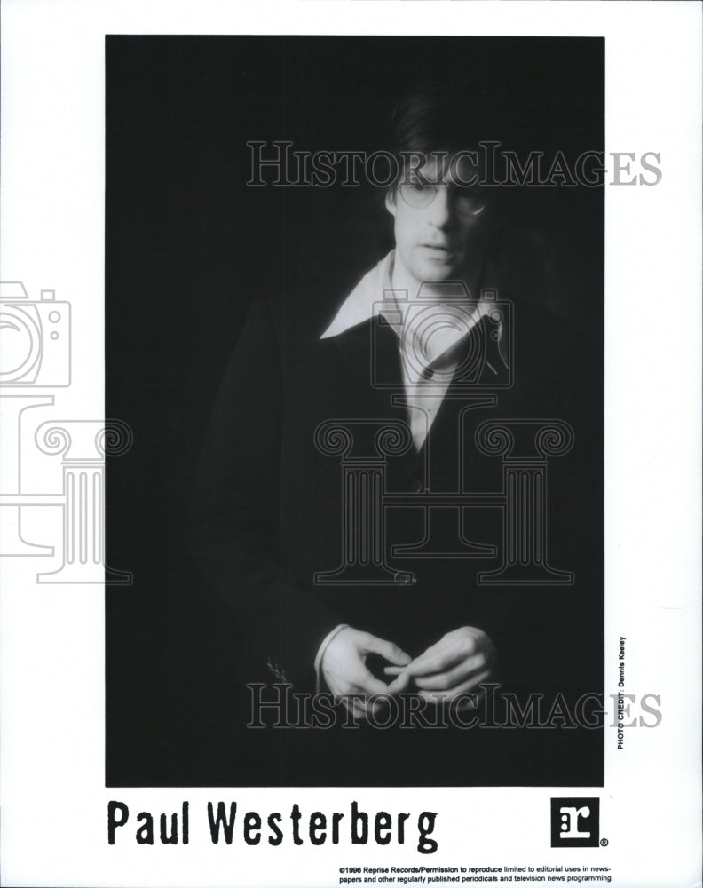 1996 Press Photo Paul Westerberg, American Musician, Guitarist, Songwriter - Historic Images