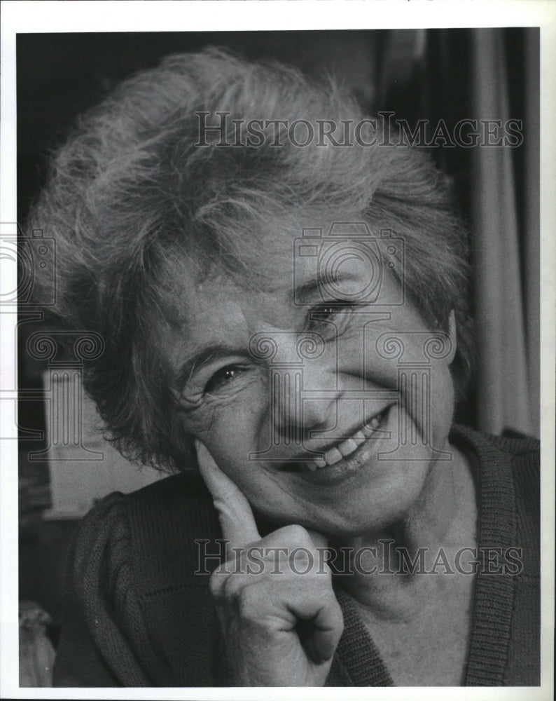 1989 Press Photo Dr. Ruth Wesetheimer ABC Television - Historic Images