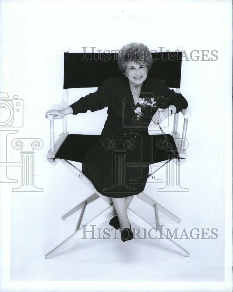 1993 Press Photo Dr. Ruth Wesetheimer ABC Television - RSM15981 - Historic Images