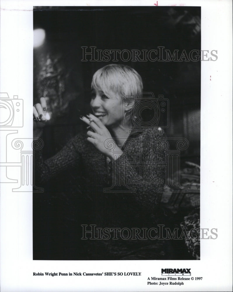 1997 Press Photo Robin Wright Penn &quot;She&#39;s So Lovely&quot; - RSM16061 - Historic Images