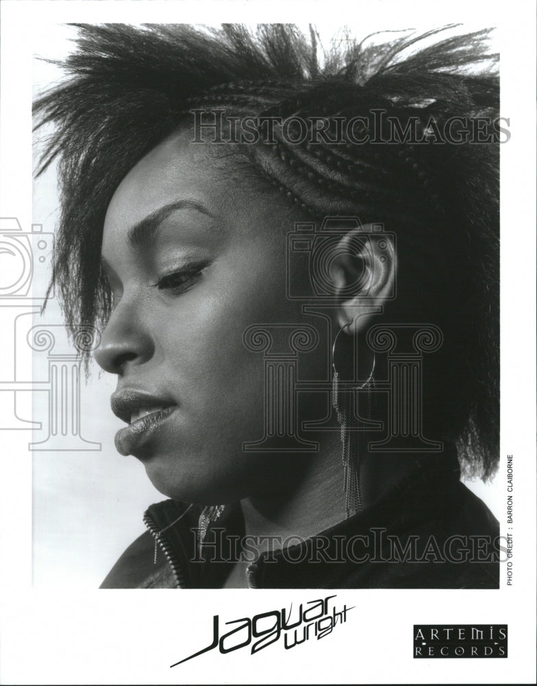 2005 Press Photo Singer, Jaguar Wright on Artemis Records - Historic Images