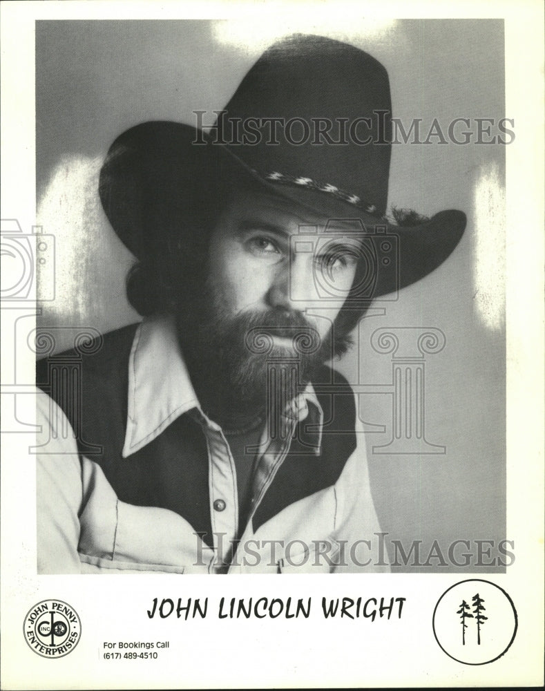 Press Photo John Lincoln Wright at Whitedog recording studio - RSM16177 - Historic Images