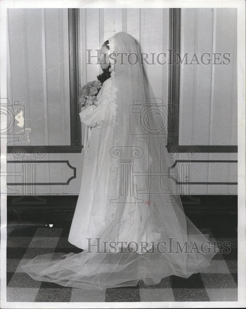 1970 Press Photo Mrs Ronald Alfred Saulnier nee Mary Greene - RSM16205 - Historic Images