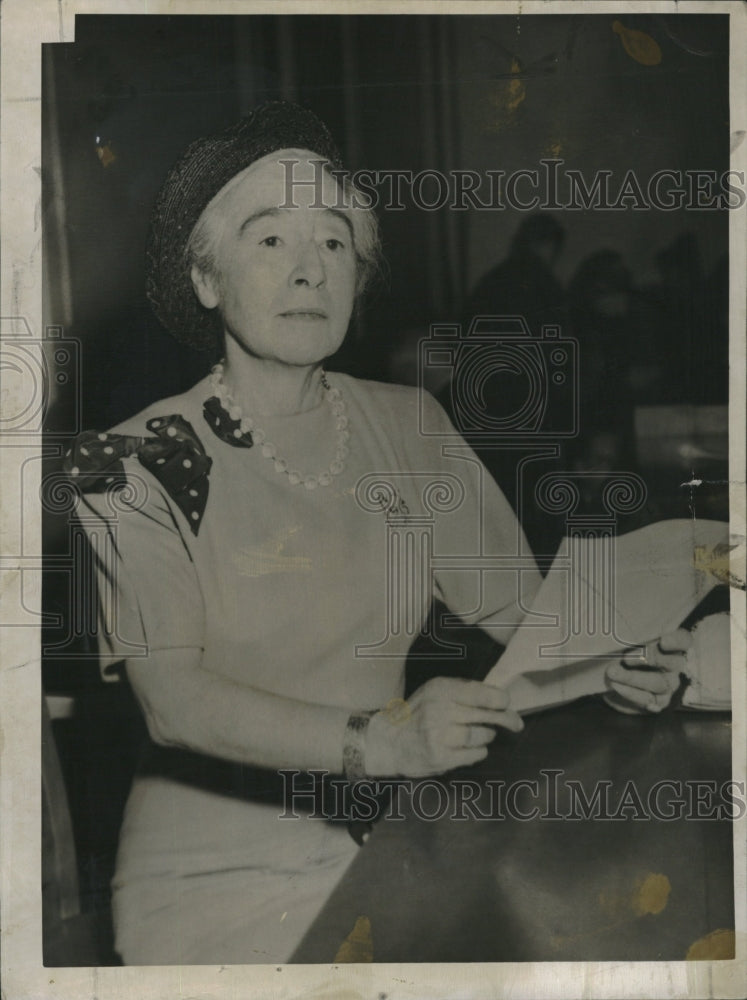 1949 Press Photo Dr. Miriam Van Waters - RSM16353 - Historic Images