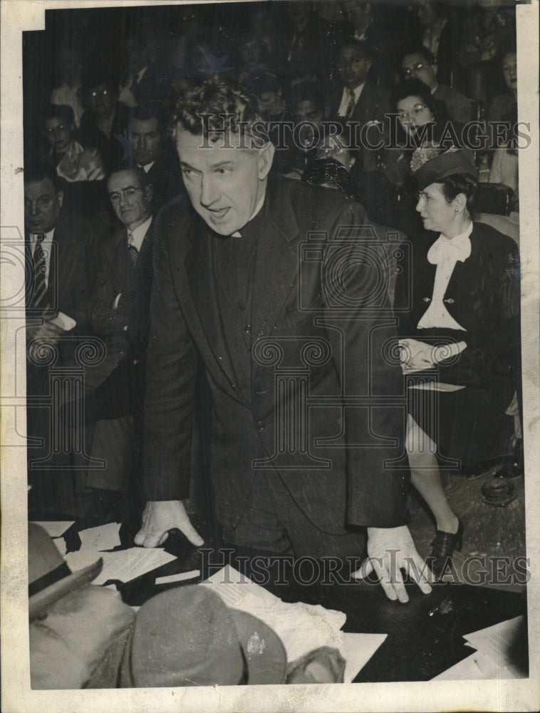 1945 Press Photo Reverend John S. Sexton - RSM16491 - Historic Images