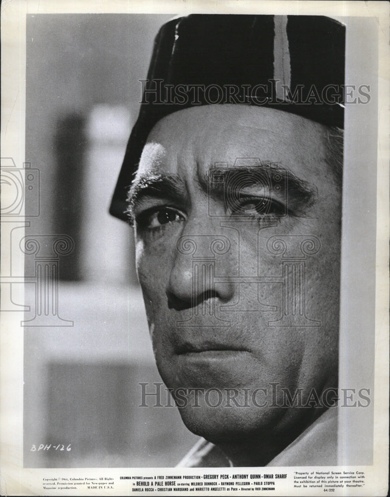 1968 Actor, Painter, Writer Anthony Quinn In Behold A Pale Horse - Historic Images