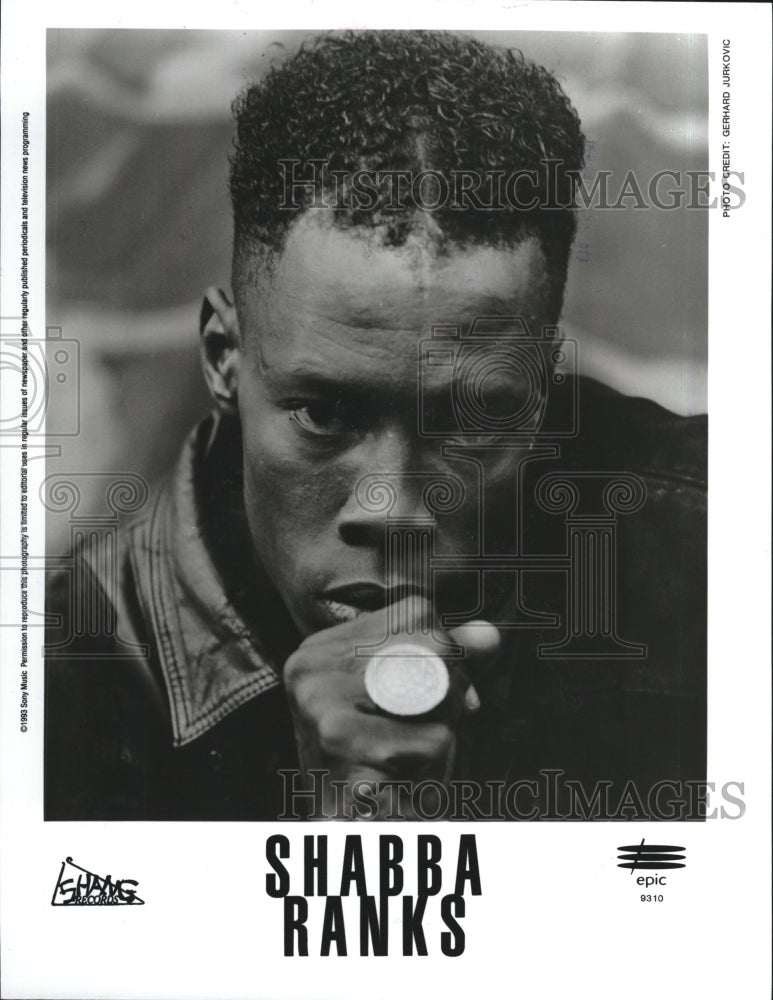 1994 Press Photo Shabba Ranks - RSM16593 - Historic Images