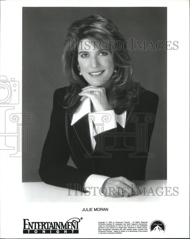 1994 Press Photo Julie Moran "Entertainment Tonight" - Historic Images