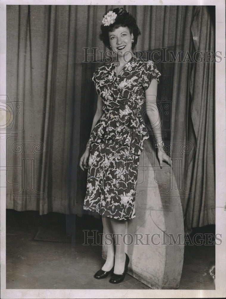 1944 Press Photo Actress Barbara Bell Wright - RSM16741 - Historic Images