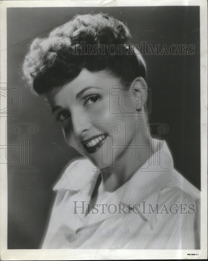 1952 Press Photo Actress Billie Worth - RSM16825 - Historic Images