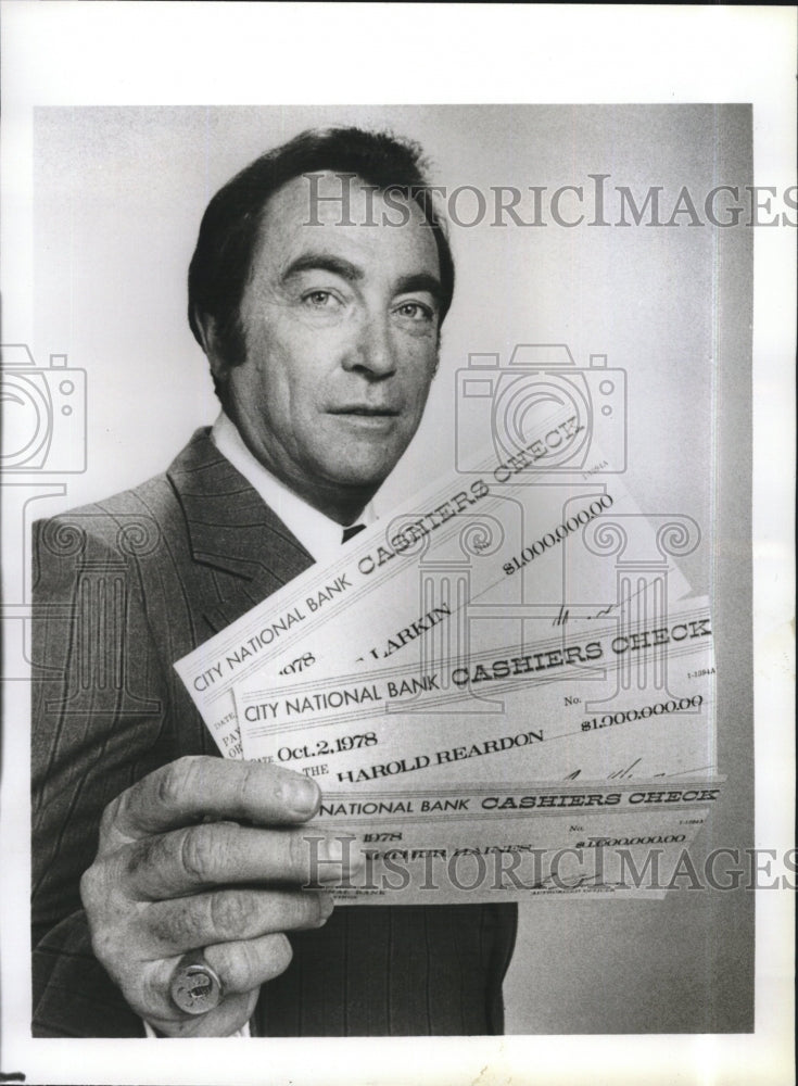 1979 Press Photo Robert Quarry as Michael Anthony in CBS-TV &quot;The Millionaire&quot;. - Historic Images