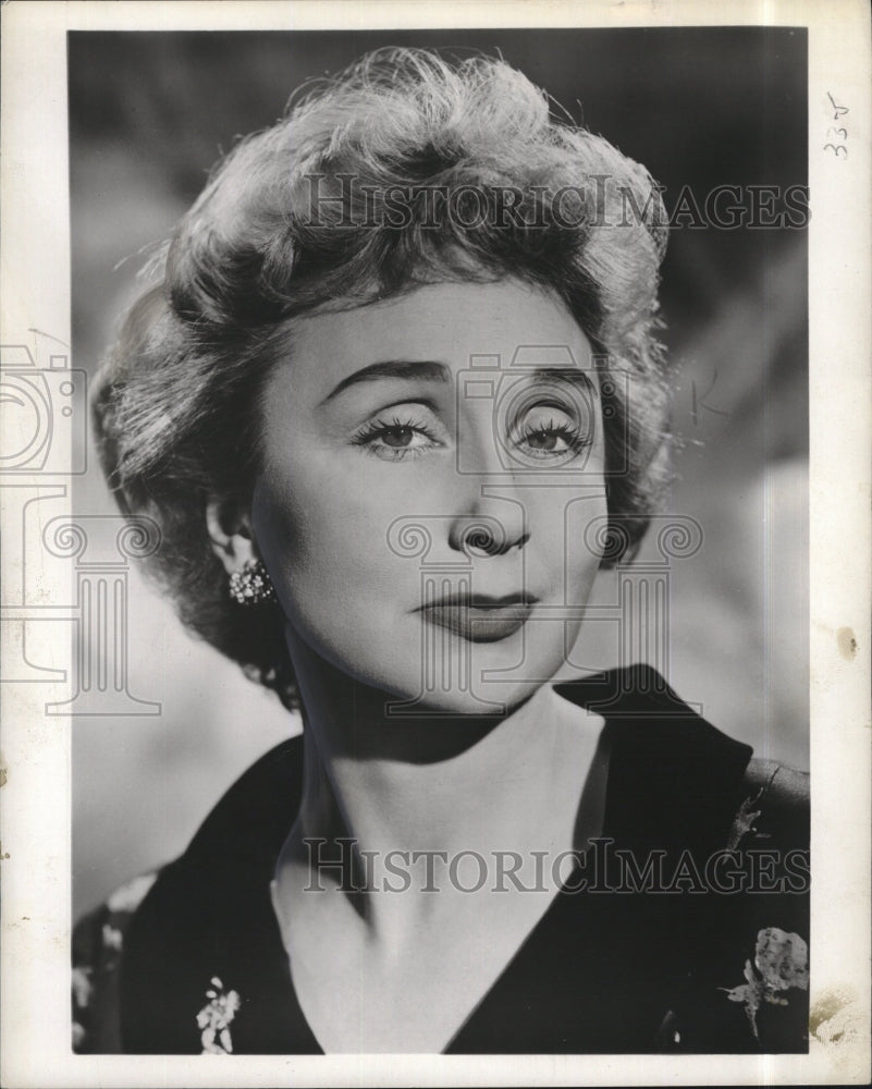 1961 Press Photo Googie Withers staring in the comedy &quot;The Complaisant Lover&quot; - Historic Images