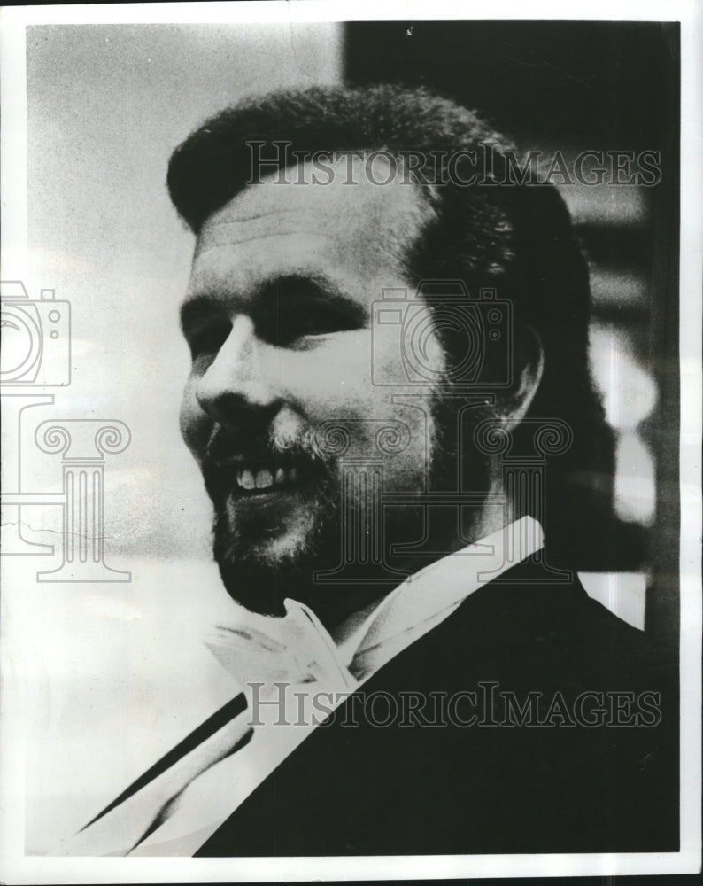 1979 Press Photo American Bass James Morris staring in the opera "Luisa Miller" - Historic Images