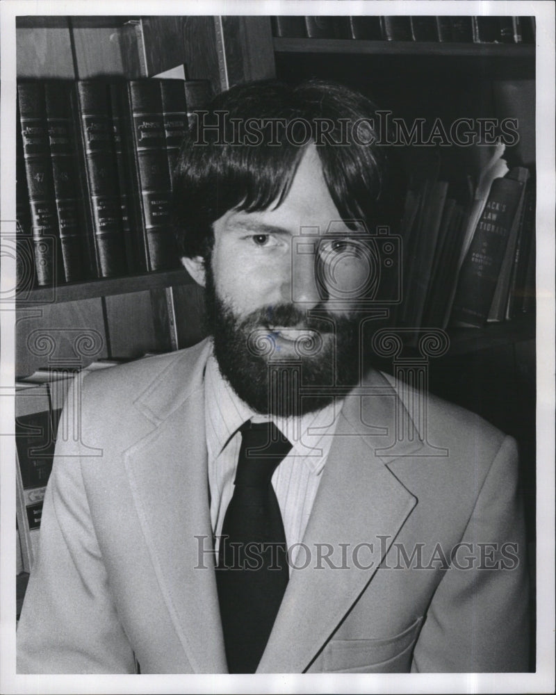 1980 Press Photo Atty. Richard Sevigny. - RSM17087 - Historic Images