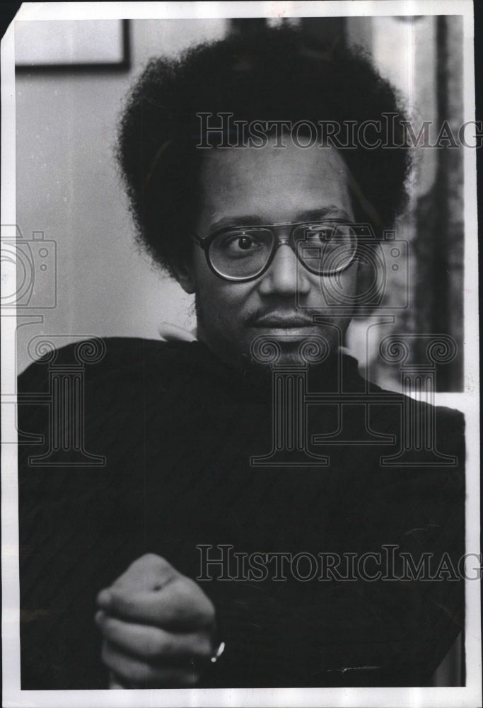 1979 Press Photo Dr Guy Seymour clinical psychologist at Boston city Hospital - Historic Images