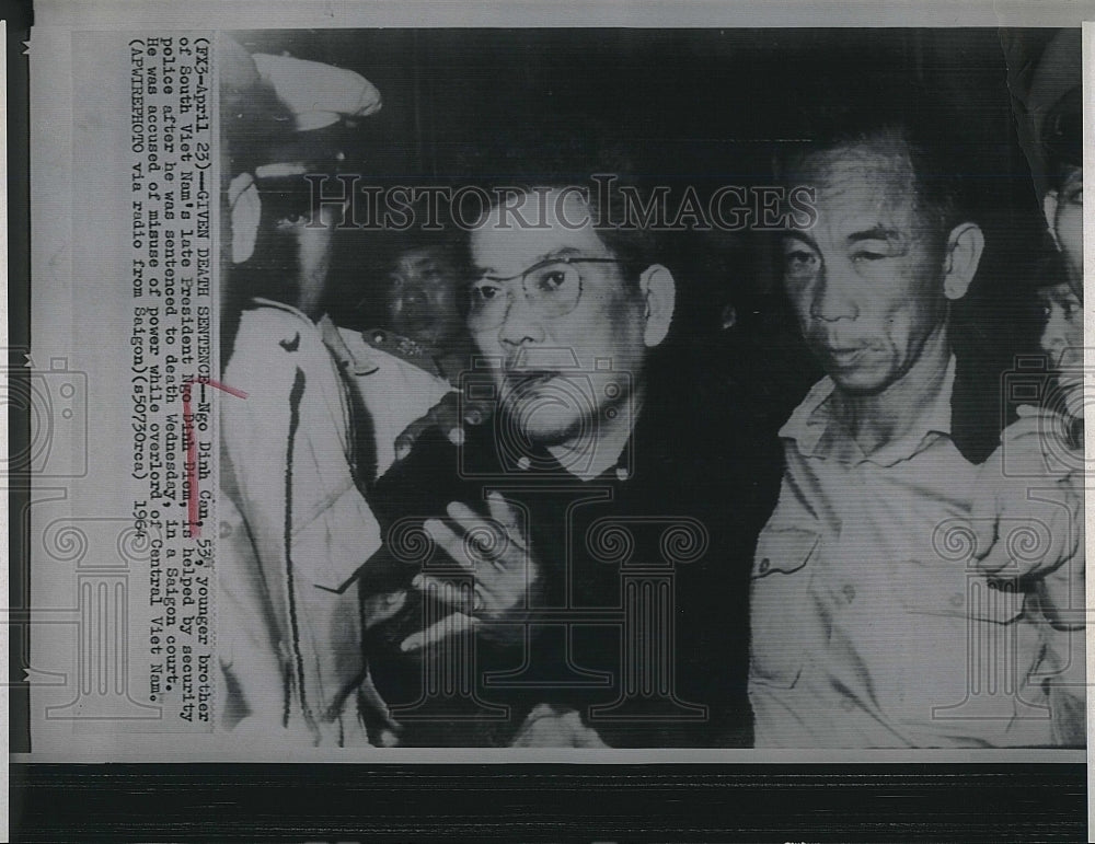 1964 Ngo Dinh Can, brother of Pres. Ngo Dinh Diem of Vietnam - Historic Images
