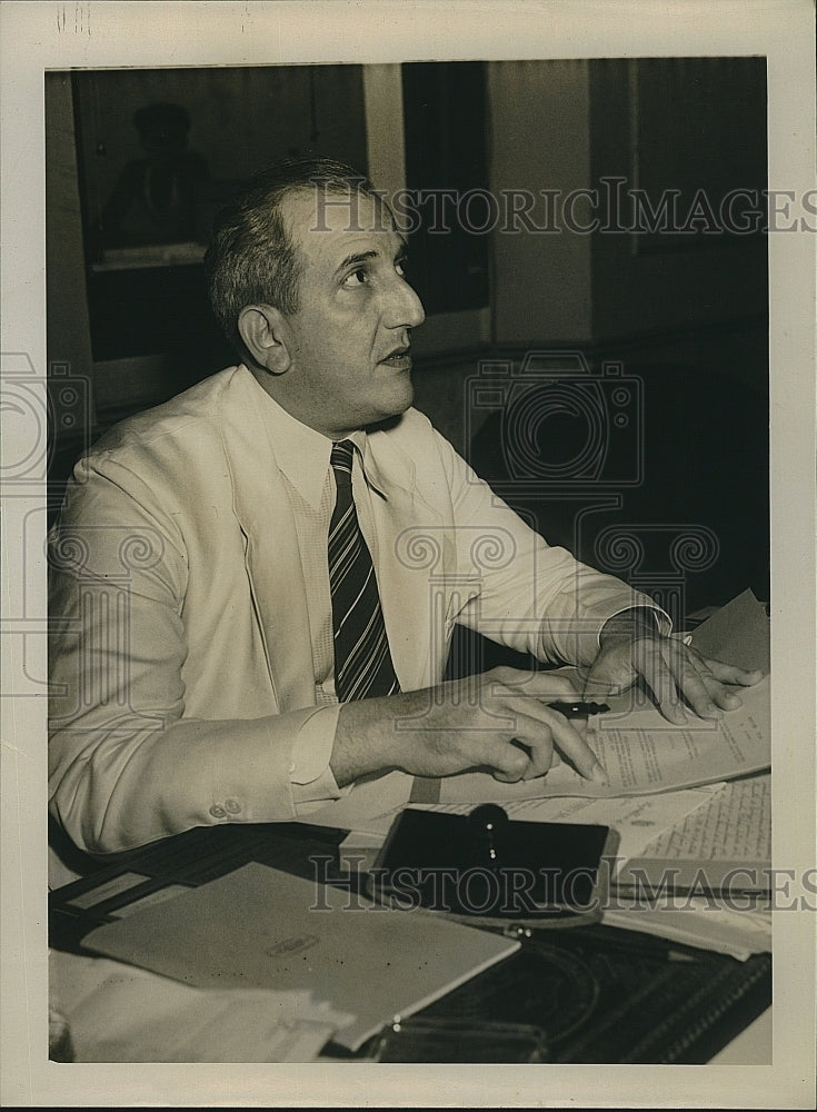 1941 Press Photo Ricardo Adolfo de la Guardia of Panamanian govt. - RSM18061 - Historic Images