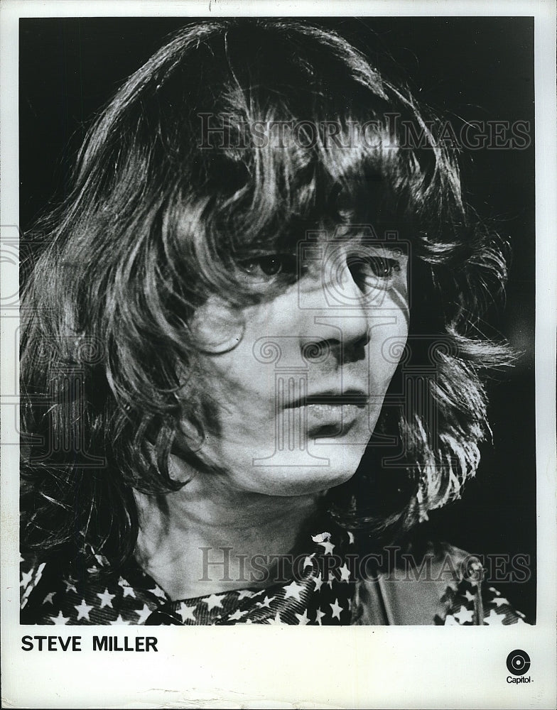 1972 Musician Steve Miller on Capitol records label - RSM18249 ...