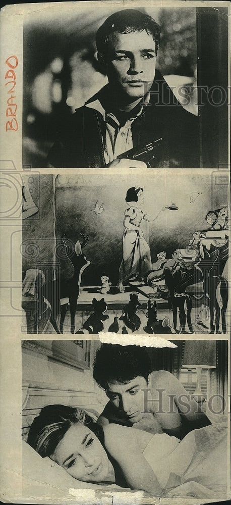 1977 Anne Bancroft, Marlon Brando, Dustin Hoffman "Movie Gala"on CBS-Historic Images