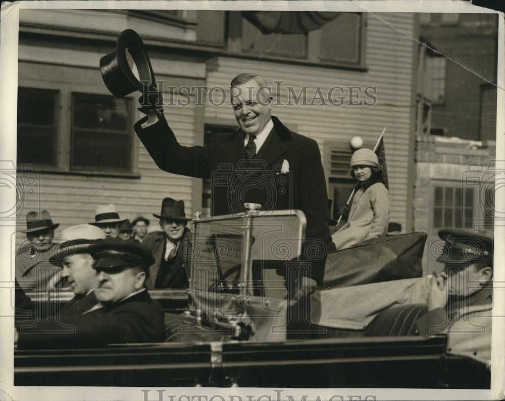 1934 Press Photo Governor Joseph B Ely of Massachusettes - Historic Images