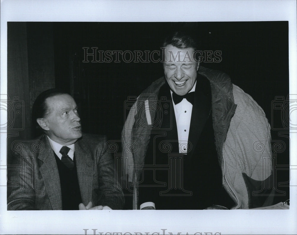 Press Photo Bob Hope, Don Ameche "A Nice Pleasant Deadly Weekend" - Historic Images