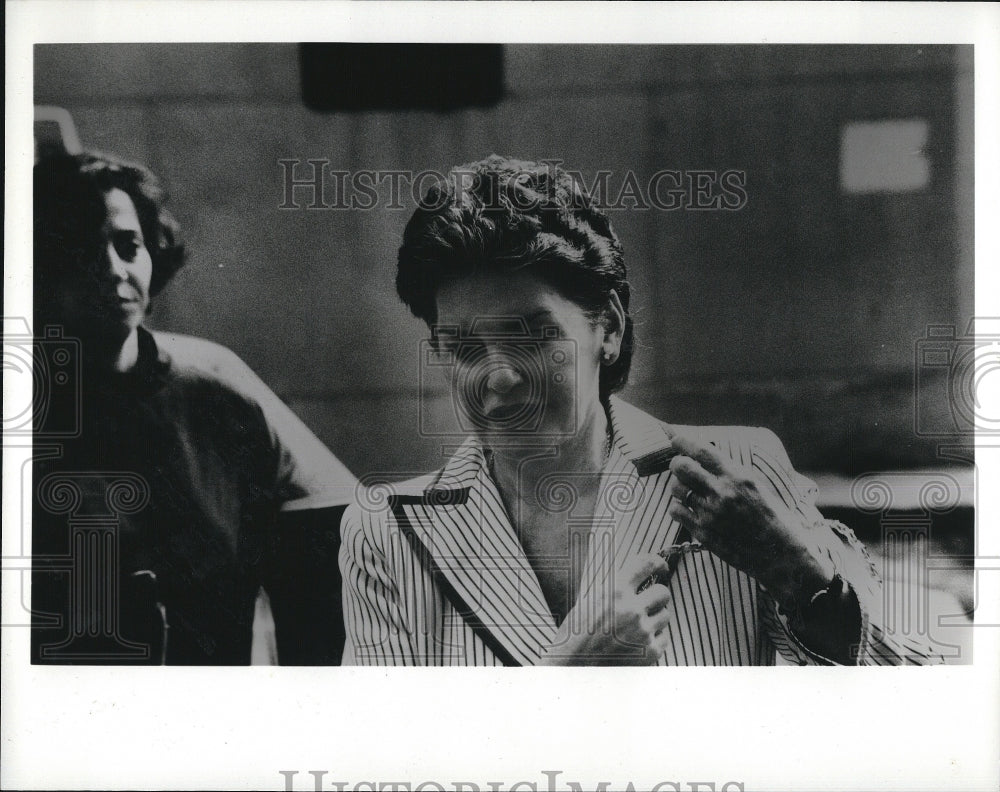 1990 Press Photo Leona Helmsley, Businesswoman known for flamboyant personality. - Historic Images