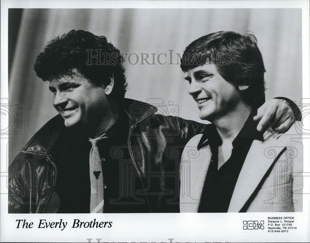 Press Photo The Everly Brothers - Historic Images