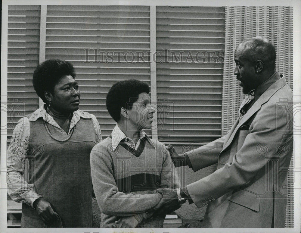 1975 Press Photo "Good Time" Lou Gossett,Esther Rolle,Ralph Carter - Historic Images