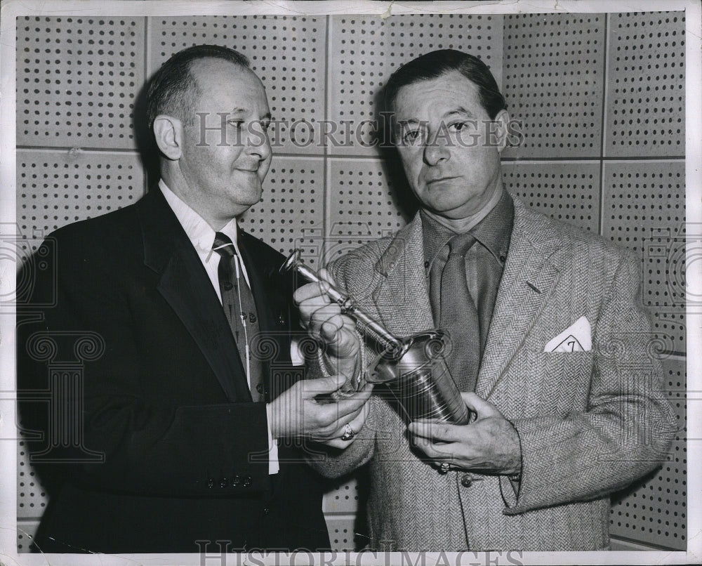 1953 Press Photo George Jessel Good Mixer Award - Historic Images