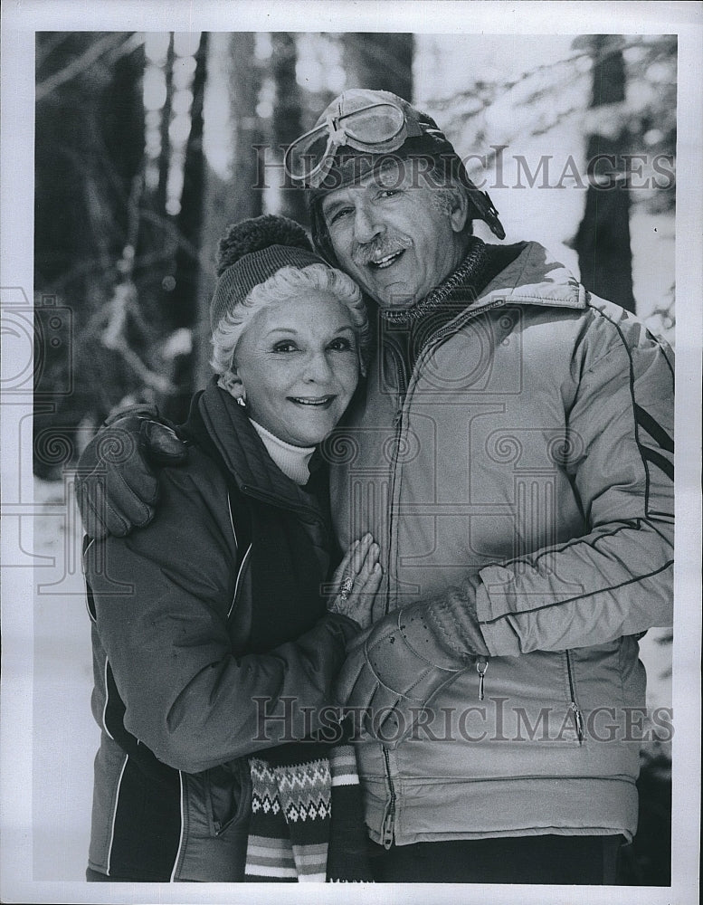 1979 Press Photo Mary Martin Jack Albertson Movie Valentine - Historic Images