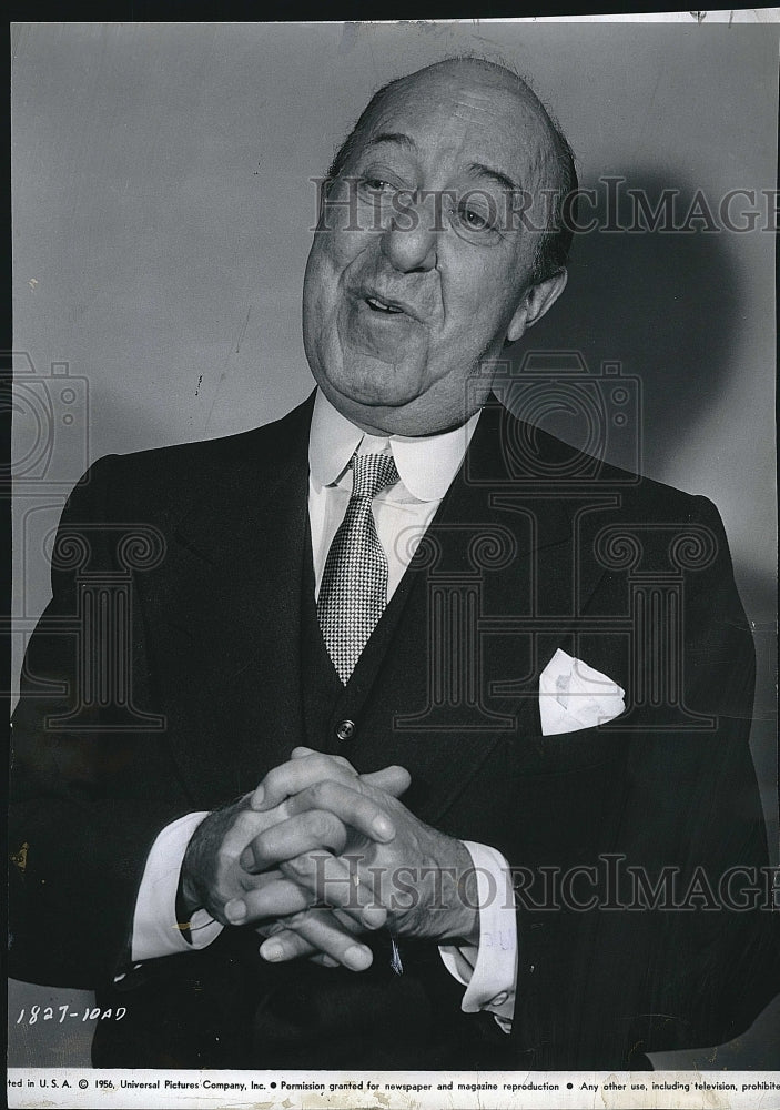 1957 Press Photo Comedian Ed Wynn stars in "The Great Man" - Historic Images