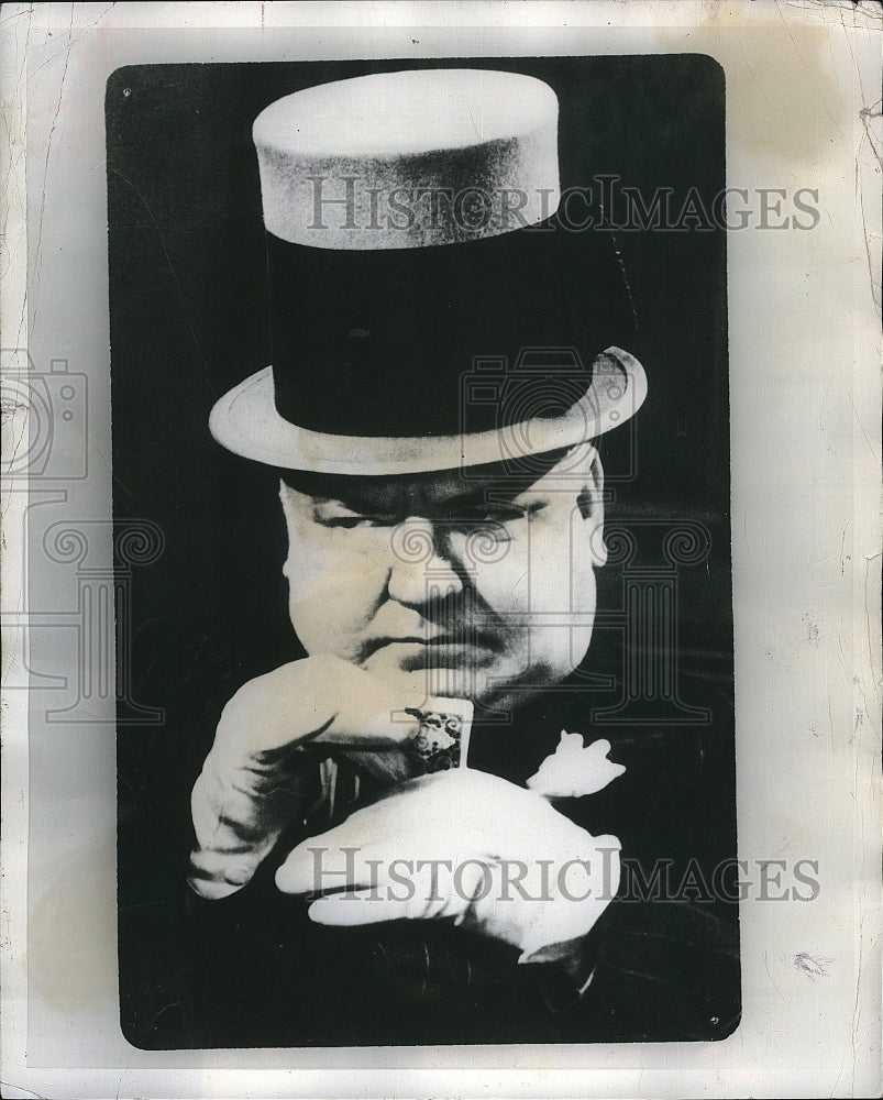 1991 Press Photo Portrait of W.C. Fields - Historic Images