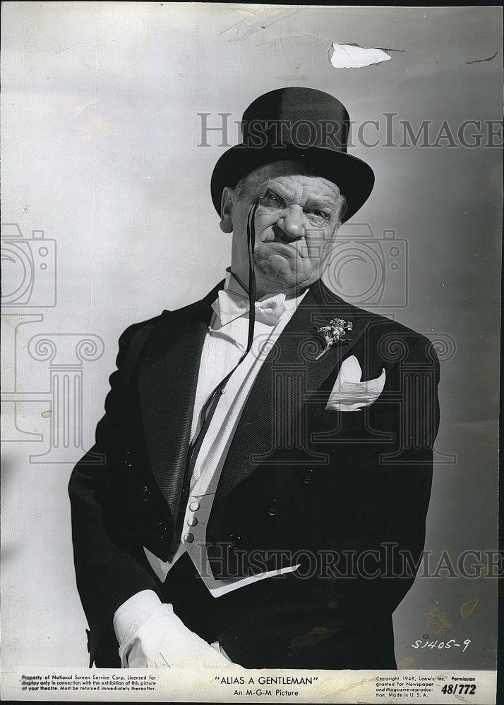 1948 Press Photo Alias A Gentleman Wallace Beevy - Historic Images