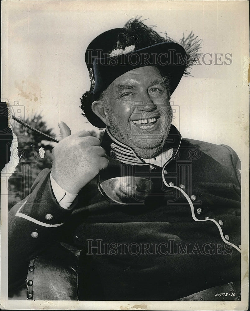 1963 Press Photo Actor Andy Devine in "How the West Was Won" - Historic Images