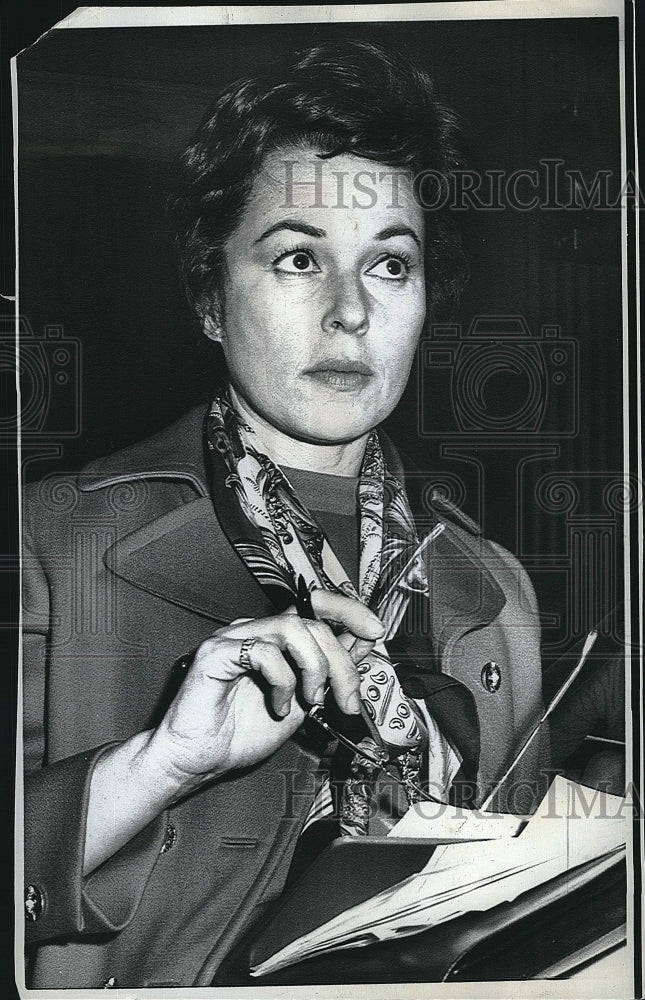 1970 Press Photo Former Miss America Bess Myerson in Politics - Historic Images