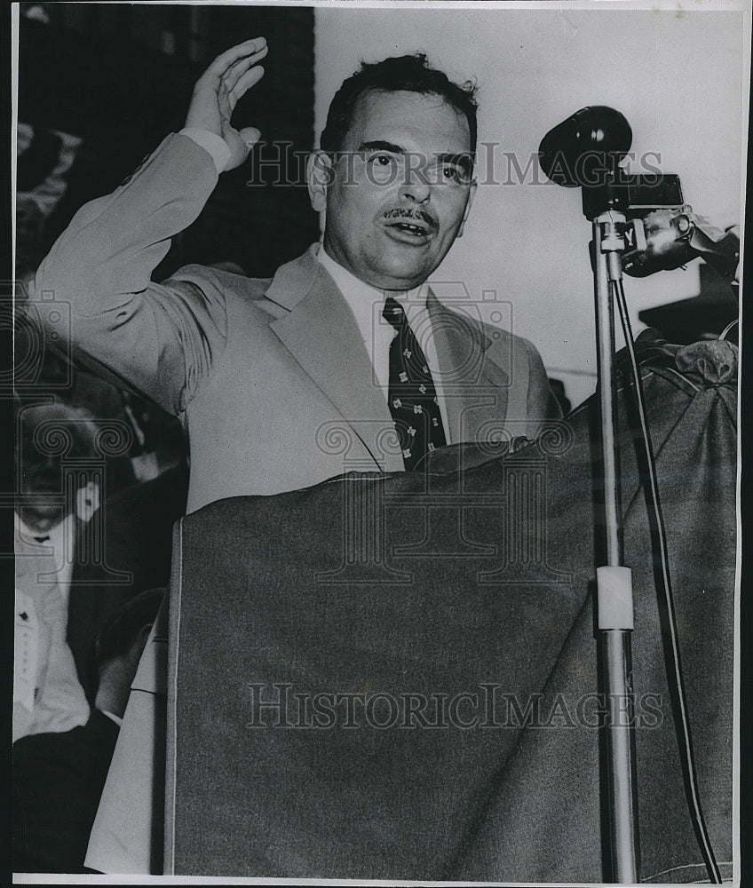 1948 Press Photo Republican Presidential Candidate Thomas E. Dewey Convention - Historic Images