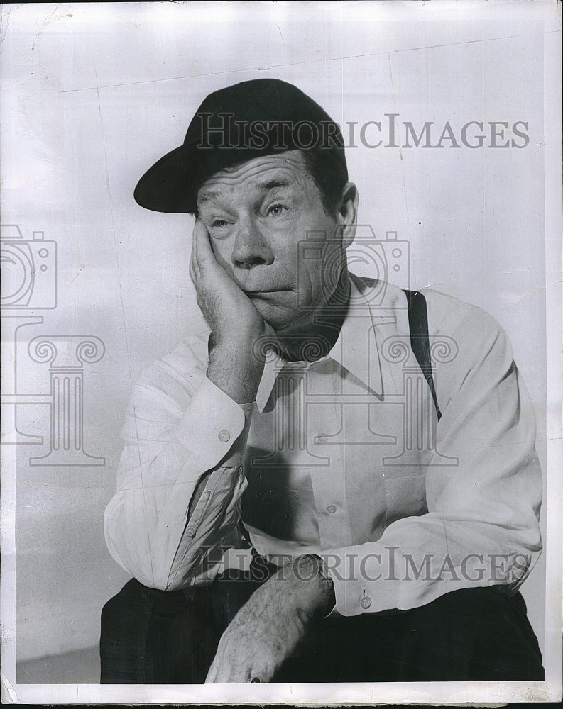 1956 Press Photo Joe E. Brown The Golden Key Actor Movie - Historic Images