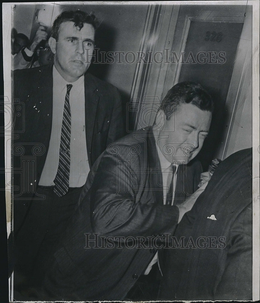 1965 Press Photo Gary Rowe Klansman Birmingham Courts - Historic Images