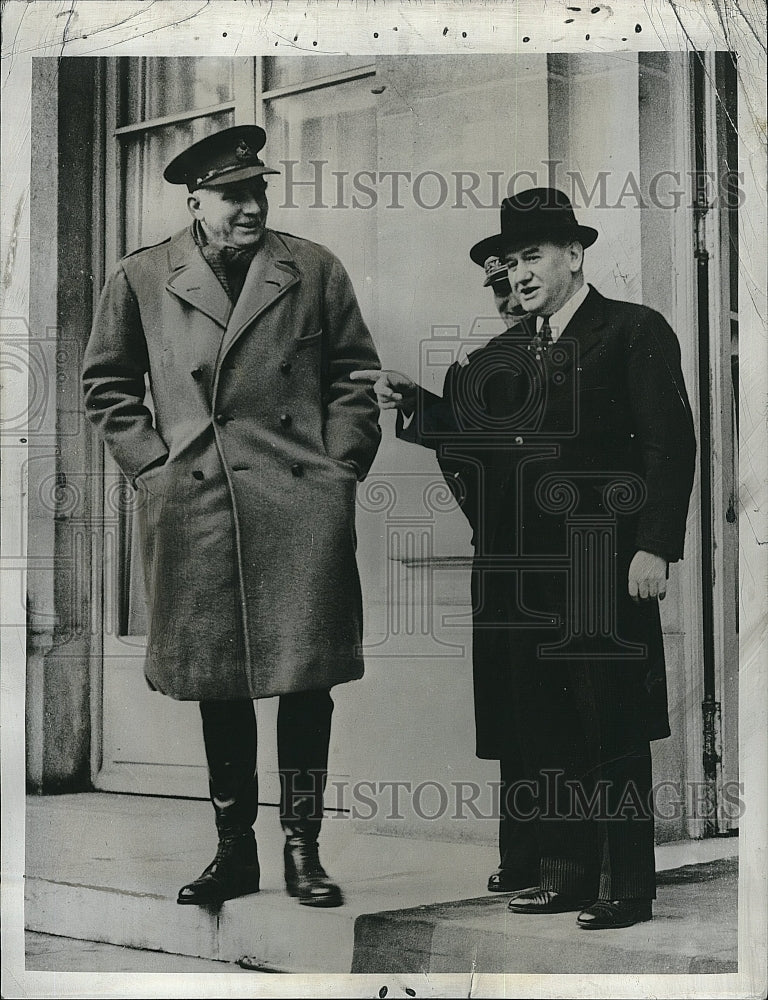 1940 Press Photo British Army Chief Of Staff, General Edmund Ironsides - Historic Images