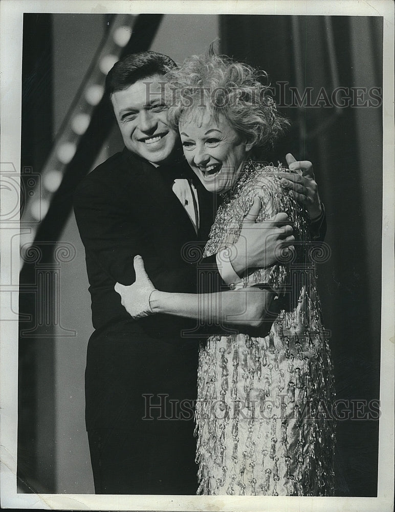 1967 Press Photo Steve Lawrence, Phyllis Diller, &quot;The Hollywood Palace&quot; - Historic Images