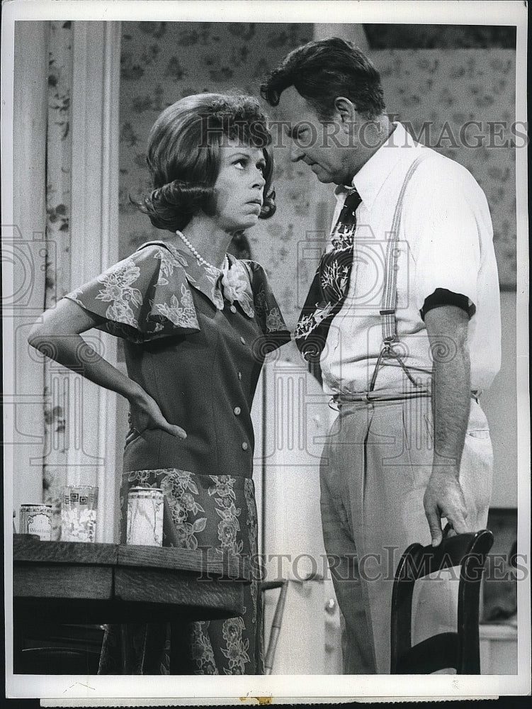 1982 Press Photo &quot;Eunice&quot; Carol Burnett &amp; Harvey Korman - Historic Images