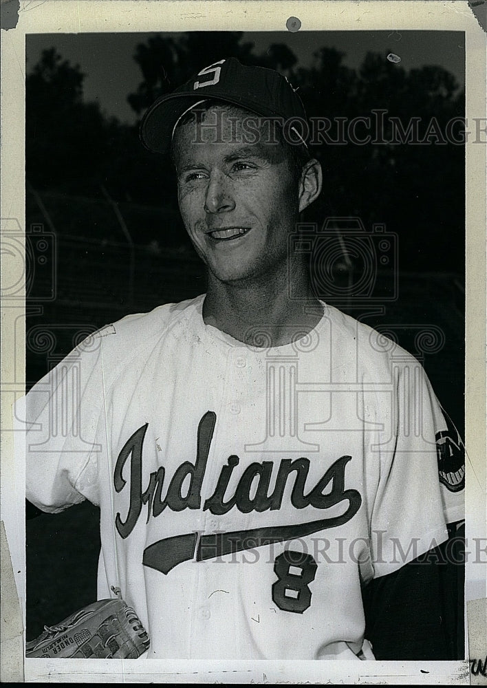 Press Photo Bob Gallagher, Stanford, Outfielder - Historic Images