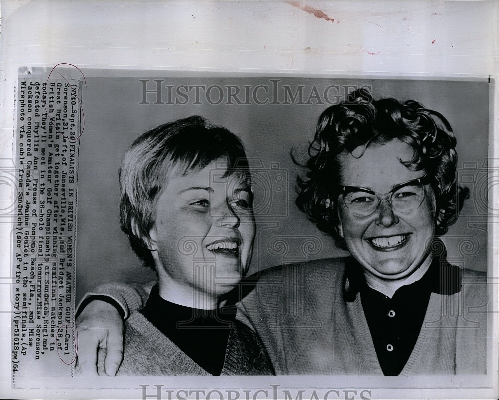 1954 Press Photo &quot;Carol Sorenson&quot; - Historic Images