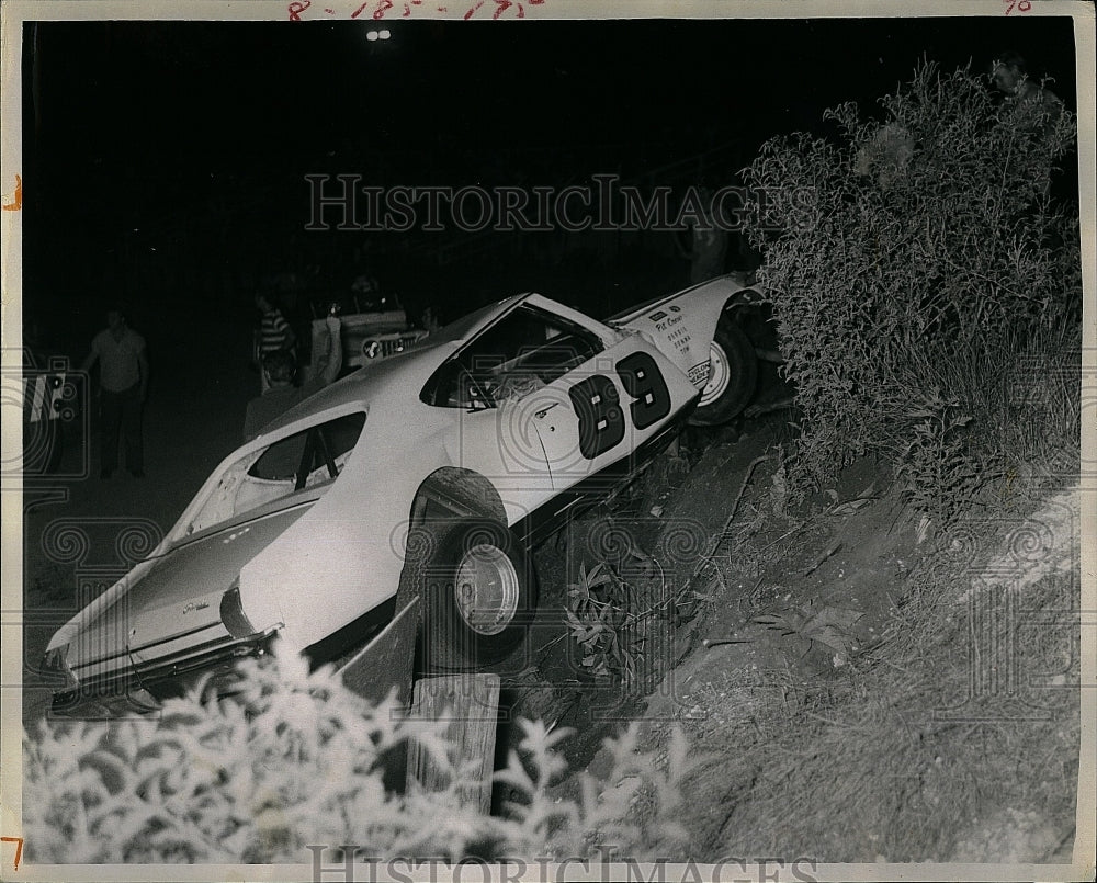 1972 Press Photo Don Lyons at his racing debut at Sunshine Speedways - Historic Images