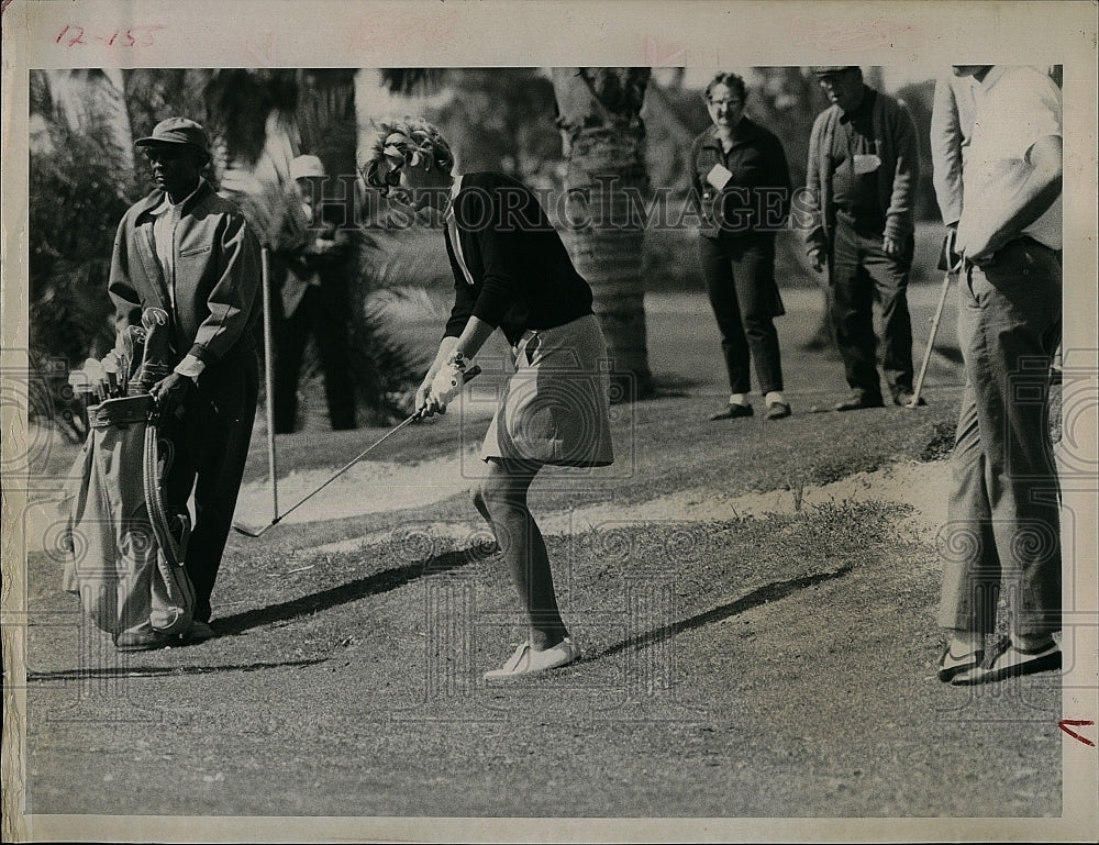 1968 Press Photo Carol Mann, Golf, Orange Blossom Open Tournament - Historic Images