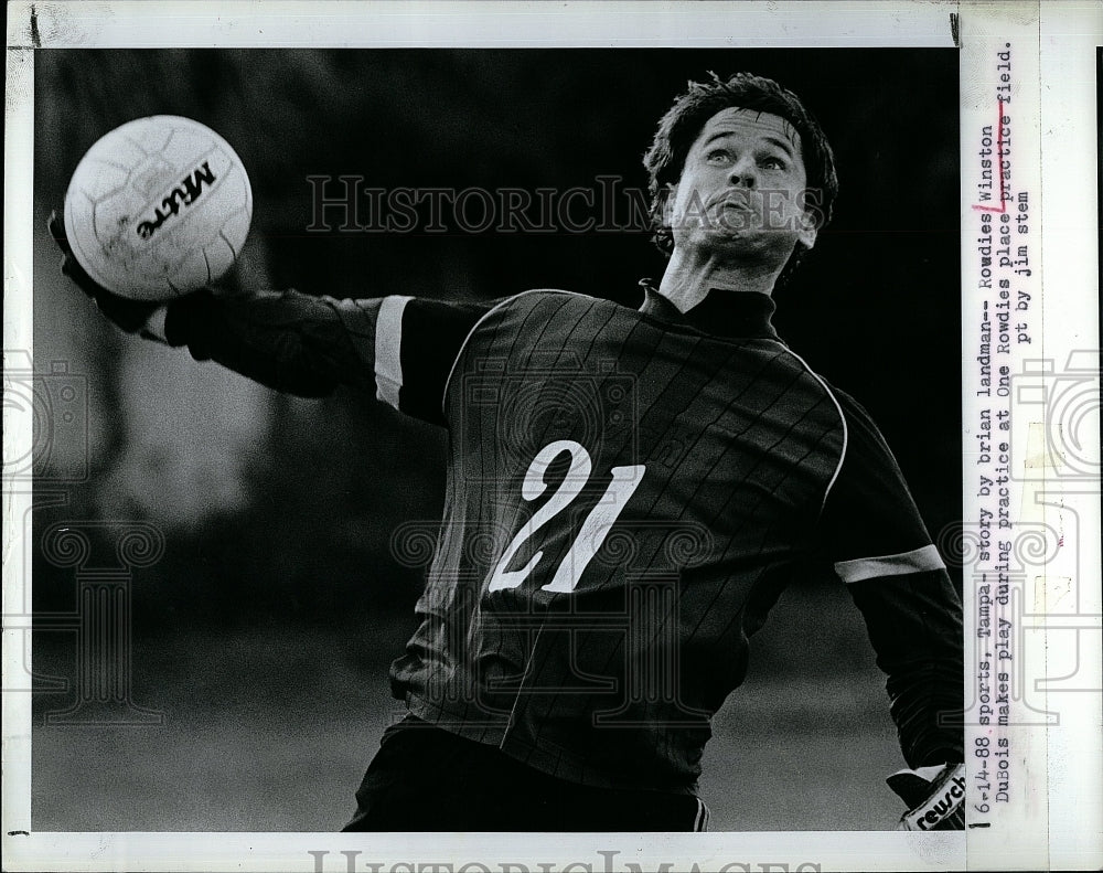 1988 Press Photo &quot;Winston DuBois&quot; - Historic Images