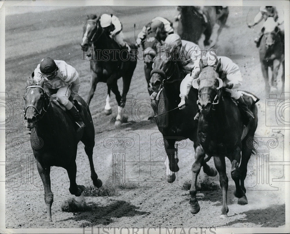 1976 Press Photo B. J.'s Anchor, Frank Cotrone Jr., Horse Racing - Historic Images